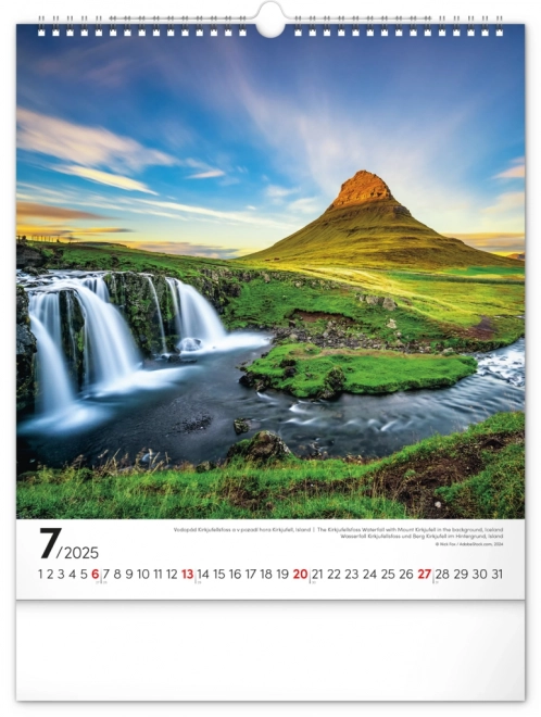 Inspirational Wall Calendar 2025