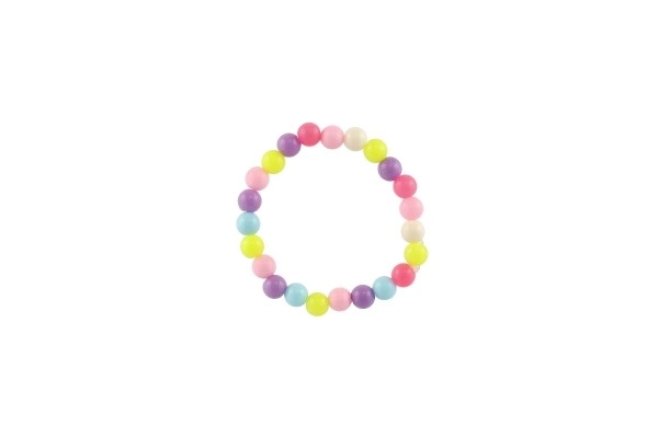 Colorful Plastic Beads with String