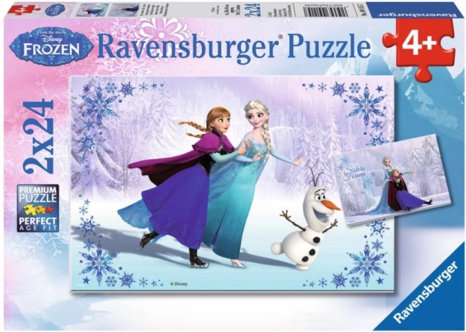 Ravensburger Frozen Sisters Forever Puzzle Set