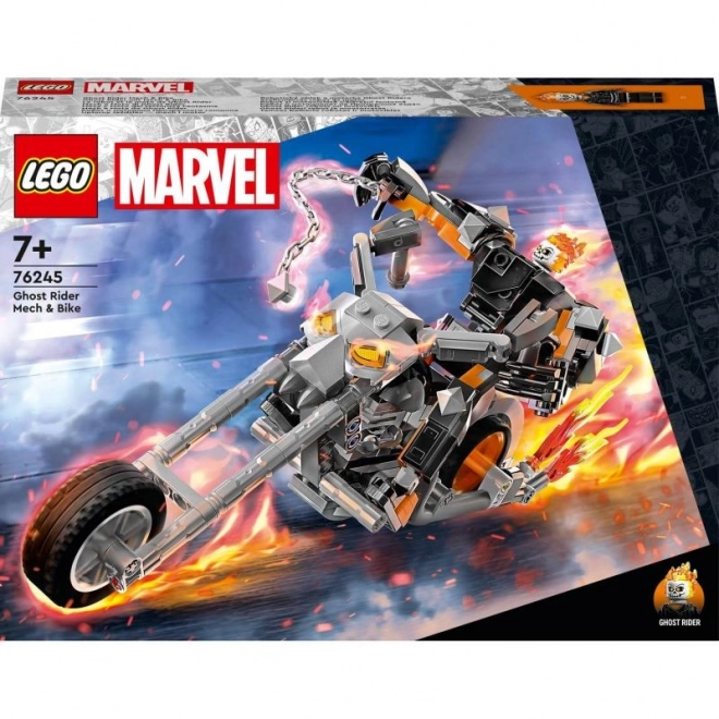 Ghost Rider Robot Suit and Motorcycle