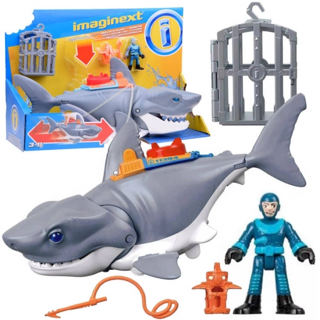 Imaginext Shark Attack with Moving Jaw