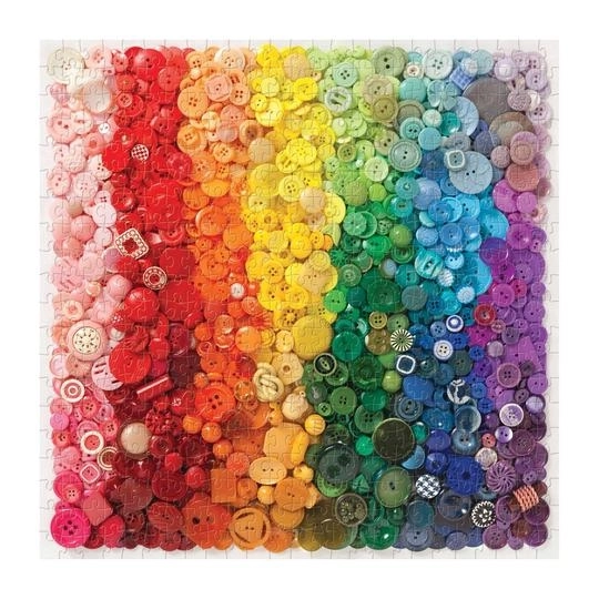 Puzzle Bottoni Arcobaleno 500 Pezzi