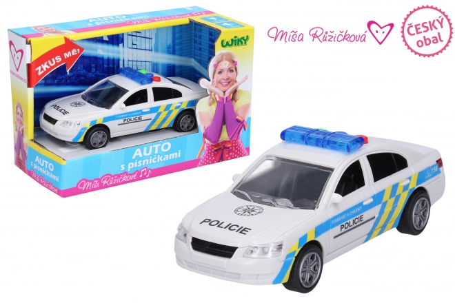 Police Car with Sound Effects and Licensed Music