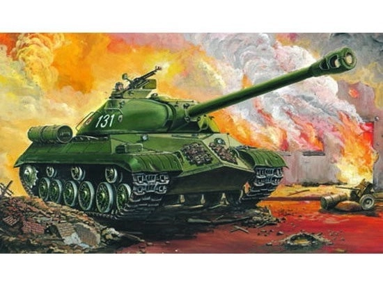 Sovjetisk tung tank IS-3M model i skala 1:35