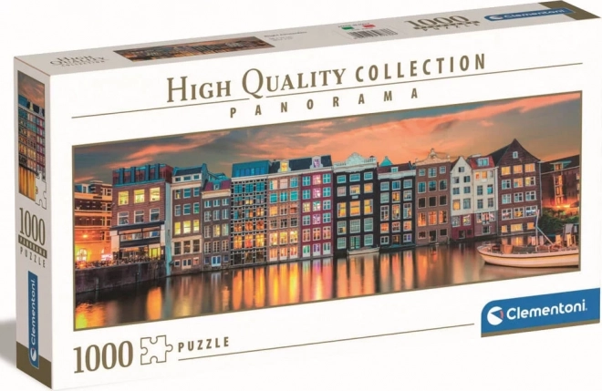 Panorama High Quality Bright Amsterdam Puzzle 1000 Pieces