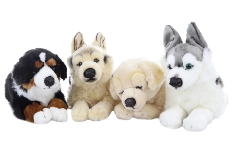 Plush Dog 37cm Eco-Friendly