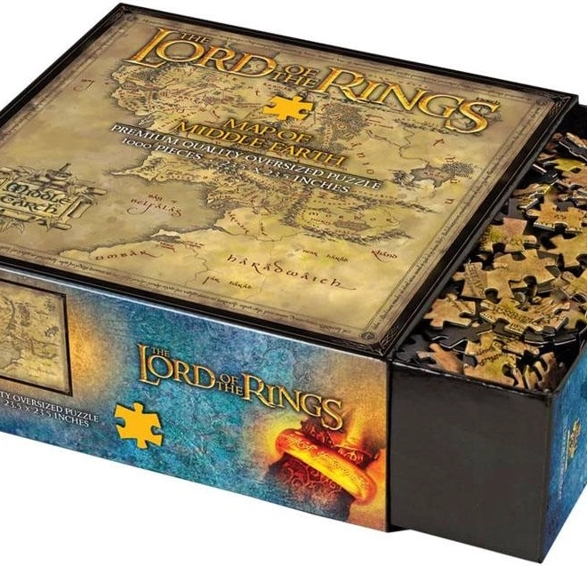 Aquarius square puzzle THE LORD OF THE RINGS: Middle-earth, 1000 pieces