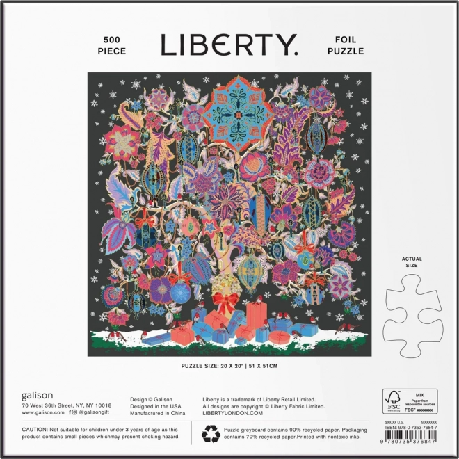 Liberty Christmas Tree of Life Puzzle