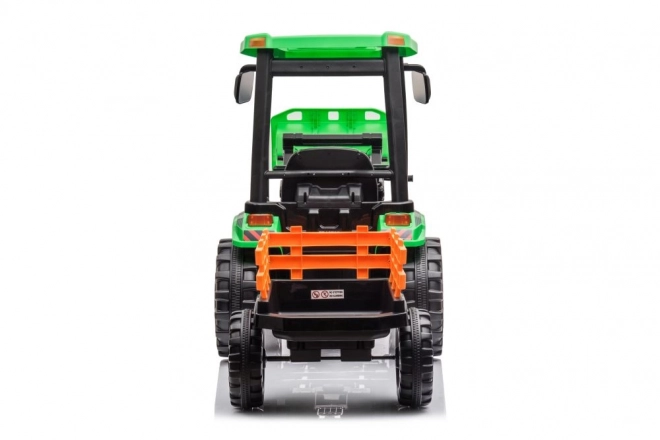 Electric Ride-on Tractor with Trailer Hercules Green 24V