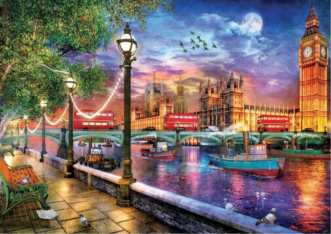 Educa Sunset in London 2000 Piece Puzzle