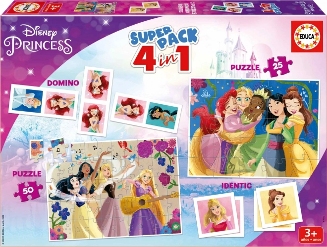 Soubor her Disney princezny 4v1