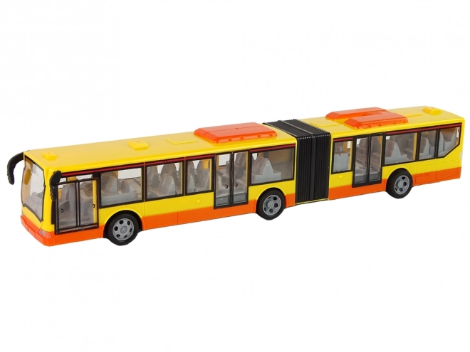 Remote Control Orange Articulated City Bus