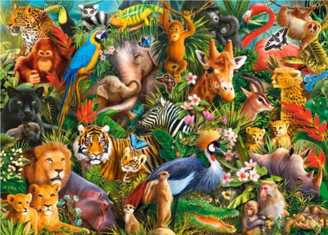 Castorland Puzzle Amazing Animals 180 Pieces