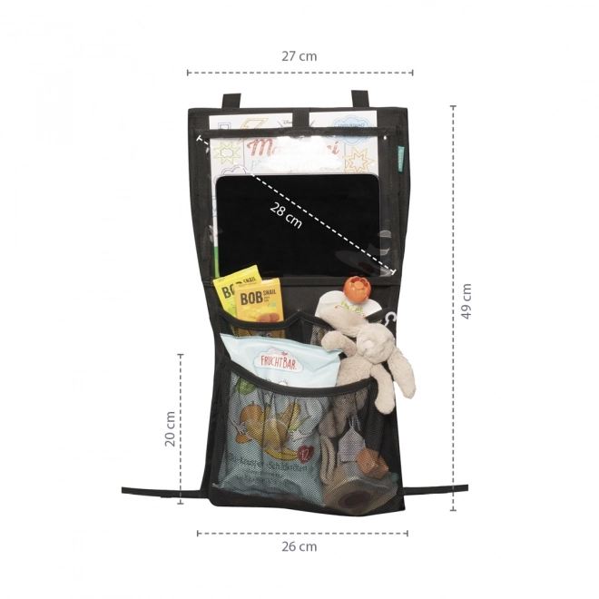 Car Seat Organizer with Tablet & Toy Pocket