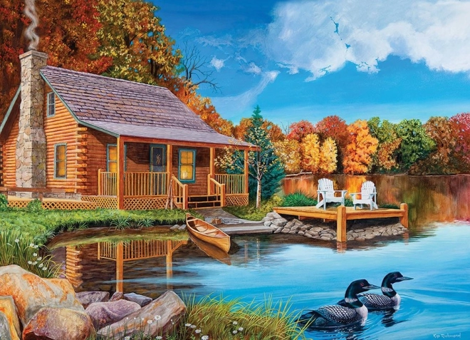 Cobble Hill Loon Lake Puzzle 500 Pieces