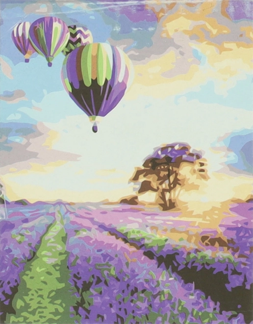 Paint by Numbers Lavender Field Canvas