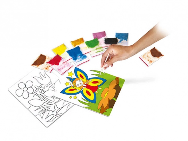 Creative Sand Painting Set - Fairy and Flowers