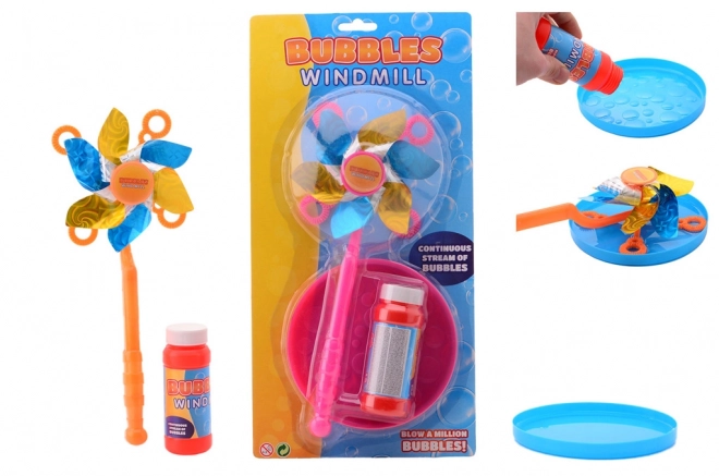 Bubble Windmill Toy