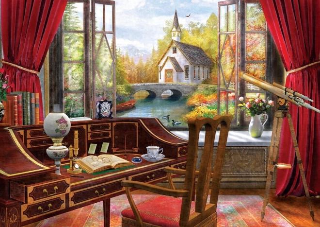 Art Puzzle Scenic Office View 500 Pieces