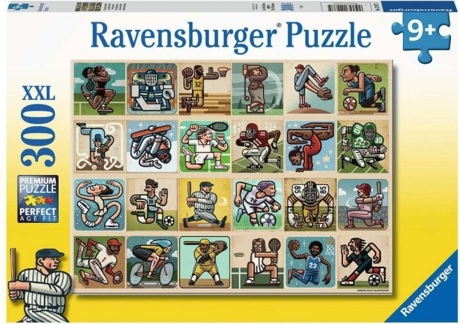 Ravensburger Amazing Athletes Puzzle XXL 300 Pieces