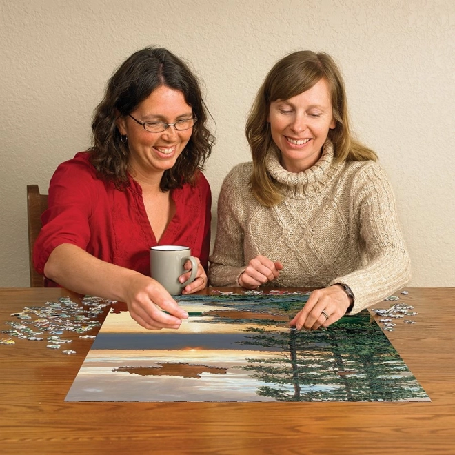 Cobble Hill canoe lake puzzle 500 pieces