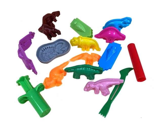 Veselá Modelling Clay Set - Dinosaurs