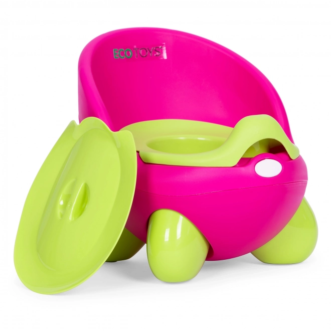 Pink Green Non-slip Children's Potty