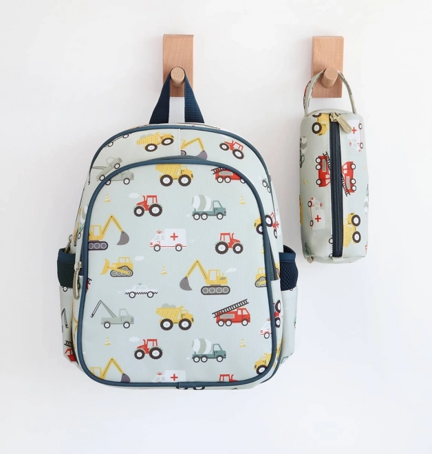 A Little Lovely Company Kids Backpack Vehicles