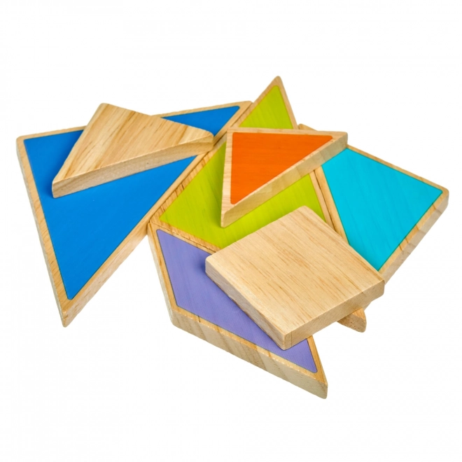 Lucy & Leo Tangram Wooden Puzzle Game