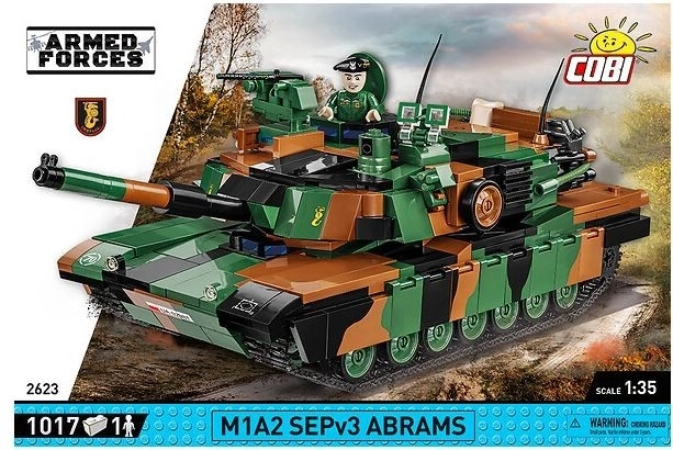 Cobi Abrams Tank M1A2 SEPv3 Model Kit