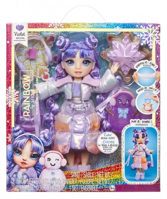 Rainbow High Winter Fashion Doll - Violet