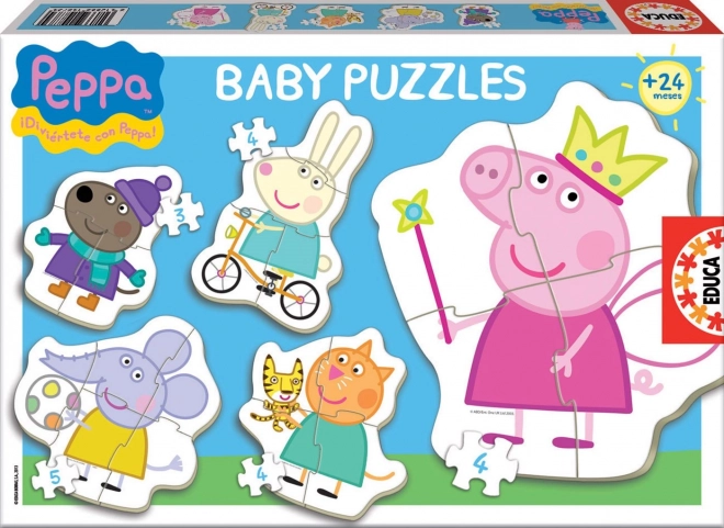 Educa Baby Puzzle Peppa Pig Set