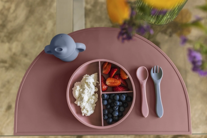 Silicone Placemat Dove Grey