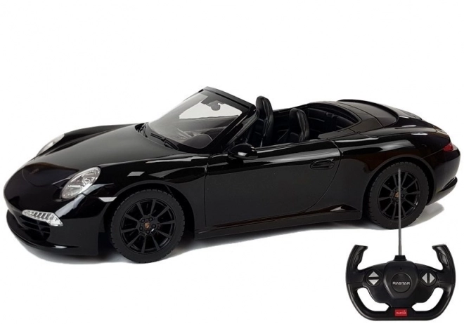 remote control porsche 911 carrera s 1:12 black