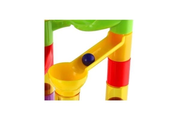 Colorful Marble Run Set