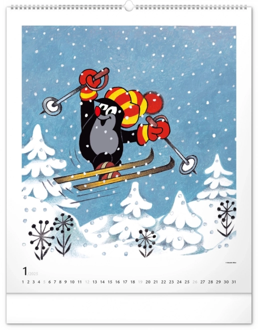 Wall Calendar Mole Adventures 2025