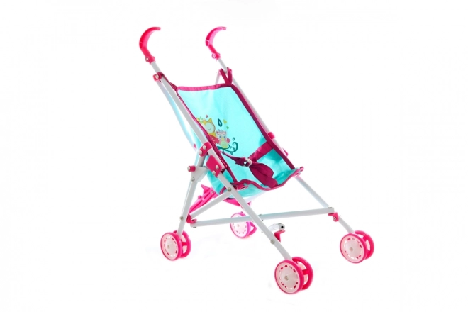 Foldable Metal Stroller with Owls