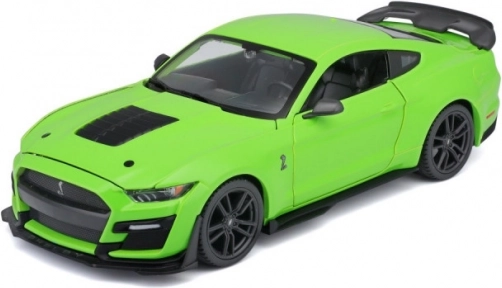 Modèle de voiture FORD Mustang Shelby GT500 2020 1:24 vert