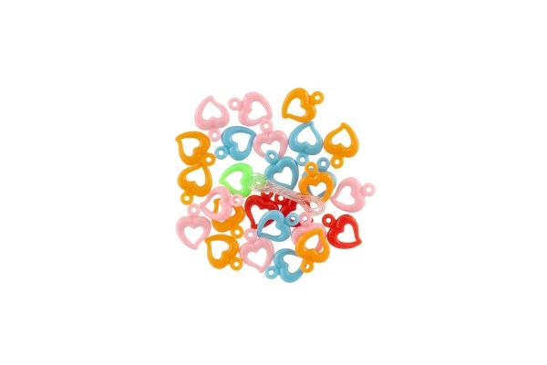 Two motifs: hearts and letters