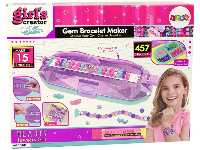 Bracelet Making Kit Colorful Beads