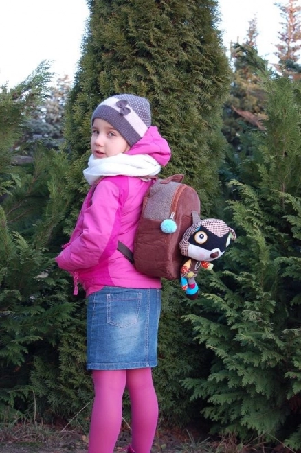 EcoSnoopers Racoon Backpack