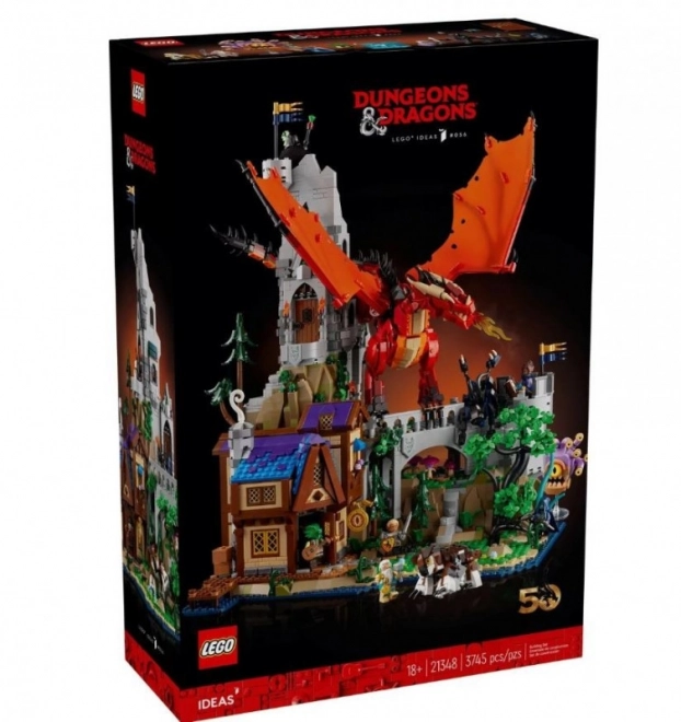 Lego Ideas Dungeons & Dragons: Red Dragon's Tale Set