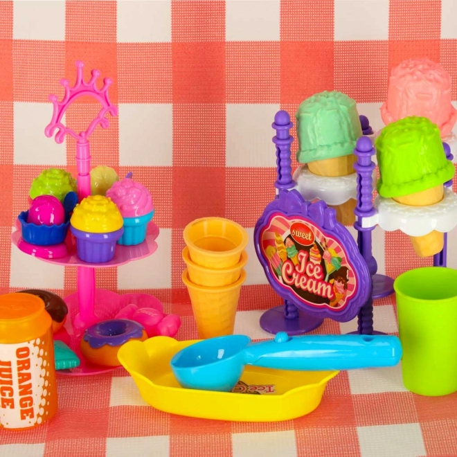 Cesto da picnic con dessert