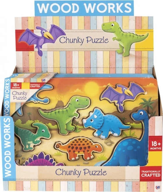 Wooden Dinosaur Puzzle