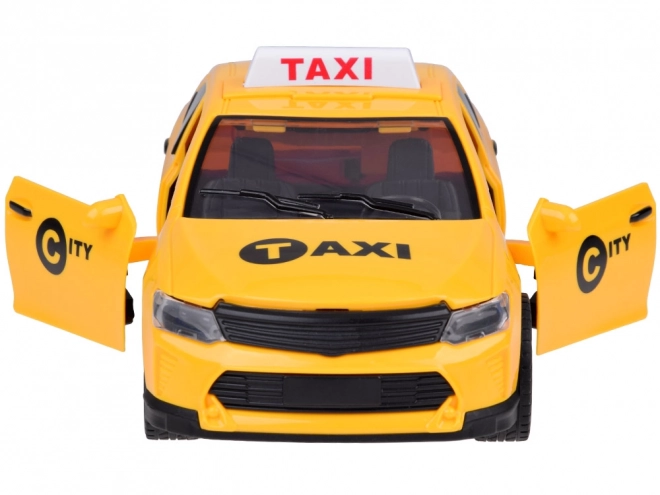 Interactive Taxi Toy with Light and Sound