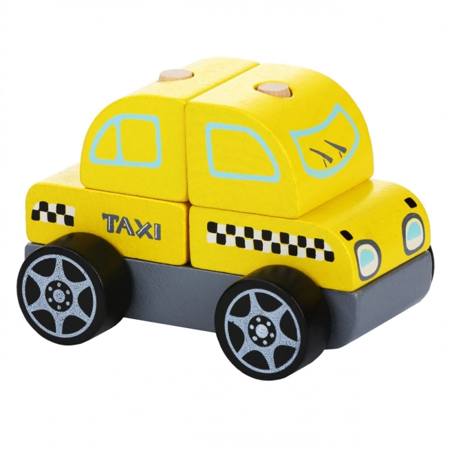 Cubika Wooden Taxi Puzzle