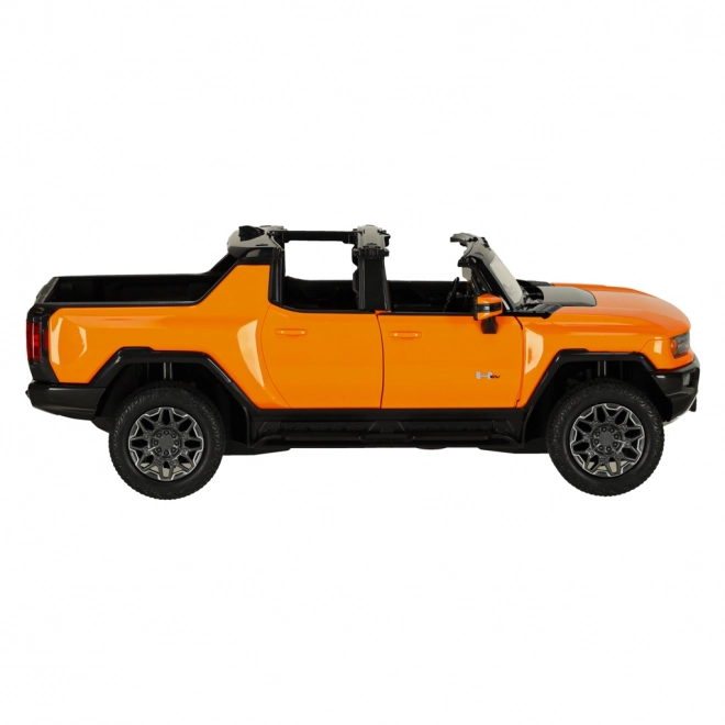 Remote Controlled Hummer EV Car in Orange 1:16