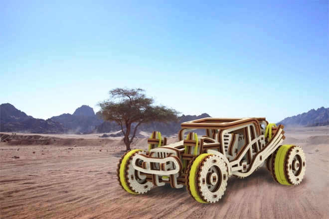 Holz-3D-Puzzle Auto Buggy