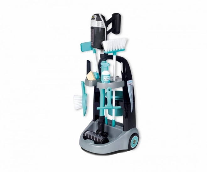 Cleaning Cart with Rowenta Vacuum for Kids