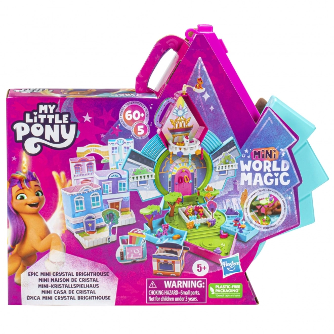 My little pony mini world magic crystal playhouse